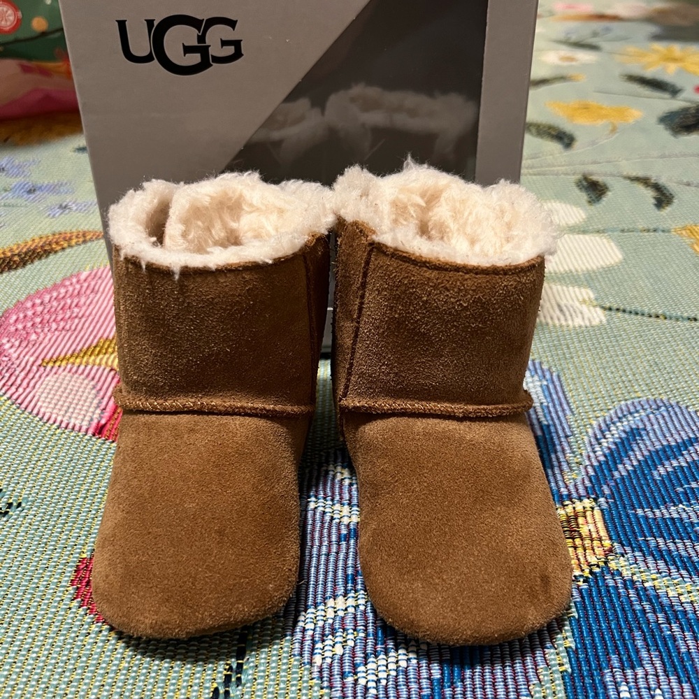 UGG Tan Suede Infant Boots